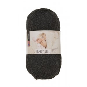 Fil Viking Baby Wool 50g - Gris anthracite (317) Fil Viking Baby Wool 50g - Gris anthracite (317)