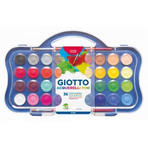 Aquarelle Giotto Aquarelli Mini - paquet de 36 Aquarelle Giotto Aquarelli Mini - paquet de 36