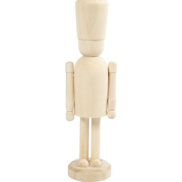 Figure avec pied - bois