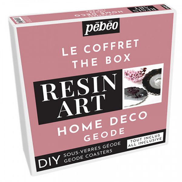 Rsine - Pebeo Resin Art - Sous-verre gode