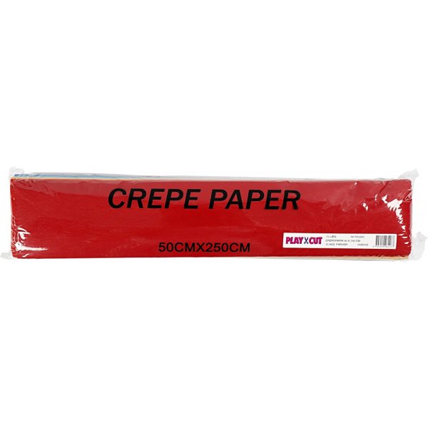 Papier crpon - couleurs mlanges - 15 feuilles