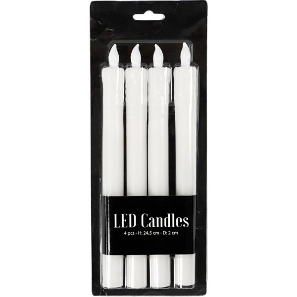 Bougies LED - 4 pices
