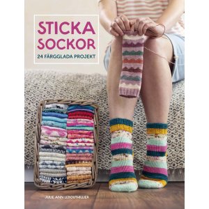 Chaussettes tricotées : 24 projets colorés Chaussettes tricotées : 24 projets colorés