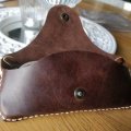 Image client Morceaux de cuir 1 kg - Marron