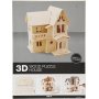 Figurine de chantier 3D - Maison avec balcon