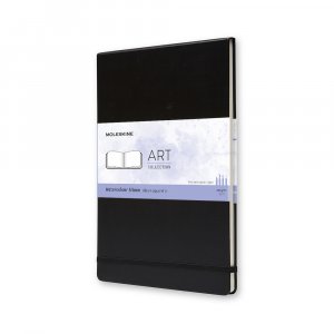 Folio Art Aquarelle Noir Lisse Dos rigide Folio Art Aquarelle Noir Lisse Dos rigide