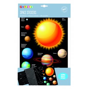 L"ensemble de bricolage Space Stickers L"ensemble de bricolage Space Stickers