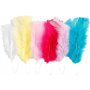 Down sur fil d'acier - couleurs de lumire mlanges - 18 x 3 pcs