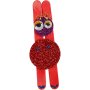 Paillettes et btons en bois - couleurs mlanges