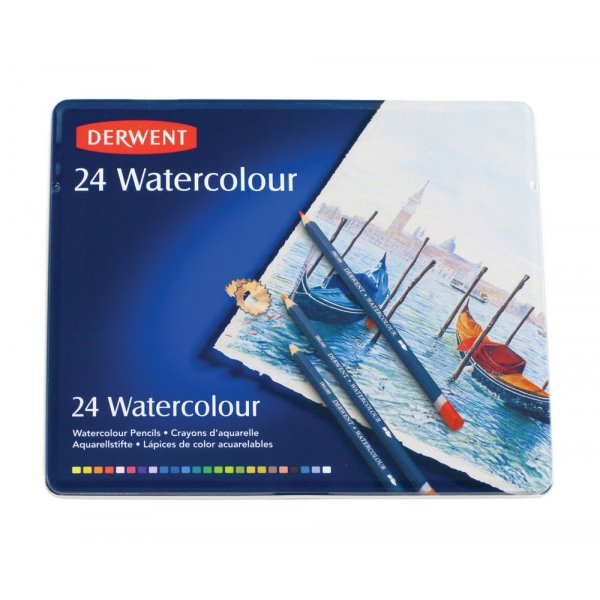 Aquarelle Derwent - 24 couleurs