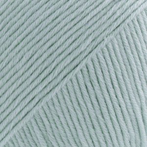 Fil DROPS Safran Uni Color - 50g - Bleu glacier clair (50) Fil DROPS Safran Uni Color - 50g - Bleu glacier clair (50)