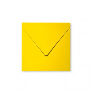 Enveloppes Pollen 140x140 - Paquet de 20 - Jaune intense Enveloppes Pollen 140x140 - Paquet de 20 - Jaune intense