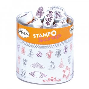 Timbres Stampo 48+1 pièces - Arabesque Timbres Stampo 48+1 pièces - Arabesque