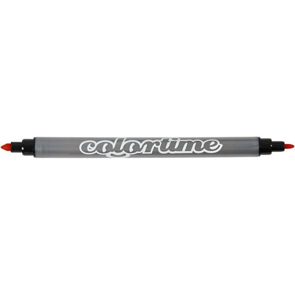 Marqueur Colortime Double - couleurs standards - 20 pcs