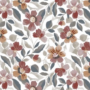 Toile cirée PVC Vera - Terre Cuite Toile cirée PVC Vera - Terre Cuite