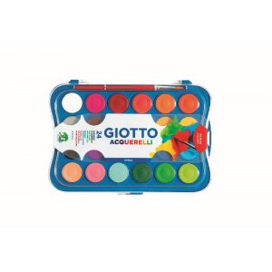 Aquarelle Giotto Aquarelli - paquet de 24 Aquarelle Giotto Aquarelli - paquet de 24