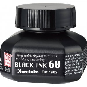 Encre 60 ml - Noir Encre 60 ml - Noir
