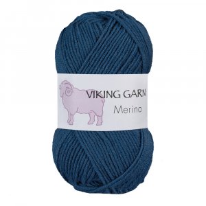 Fil Viking Mérinos 50g - Bleu foncé (828) Fil Viking Mérinos 50g - Bleu foncé (828)