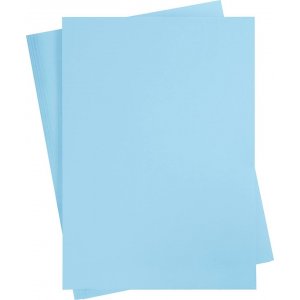 Carton coloré - bleu clair - A2 - 180 g - 100 feuilles Carton coloré - bleu clair - A2 - 180 g - 100 feuilles