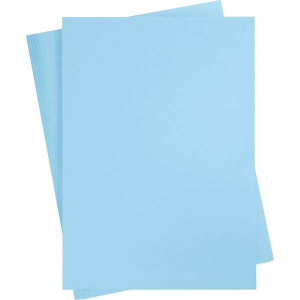 Carton color - bleu clair - A2 - 180 g - 100 feuilles