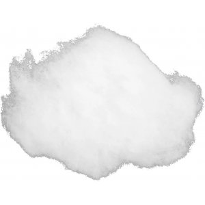 Garniture pour poupée - blanche - 50 g Garniture pour poupée - blanche - 50 g