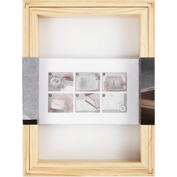 Cadre double moulage pour papier - A5