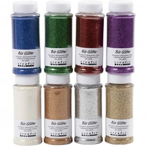 Bio-mica 8 x 140 ml - Couleurs mélangées Bio-mica 8 x 140 ml - Couleurs mélangées