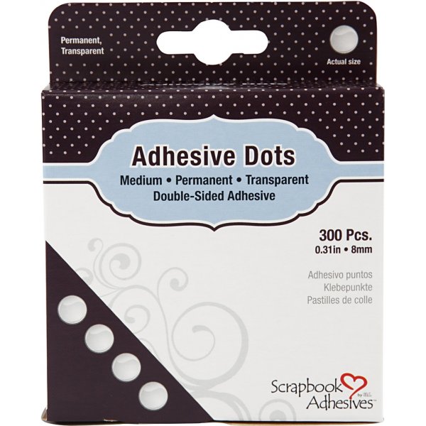 Dodz Points Adhésifs 8 mm - 300 pcs Dodz Points Adhésifs 8 mm - 300 pcs