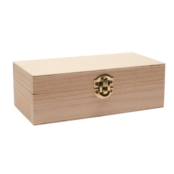 Bote  bijoux Bote en bois - paquet de 10