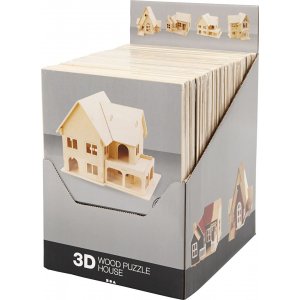 Figurine de construction 3D - 4 x 6 pièces Figurine de construction 3D - 4 x 6 pièces