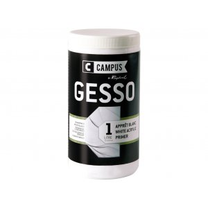 Médium acrylique Campus 1 L - Acrylique Gesso Médium acrylique Campus 1 L - Acrylique Gesso