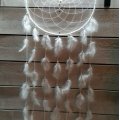 Image client Plume de marabout 80 - 100 mm - blanche 2 g ~ 22 pcs.