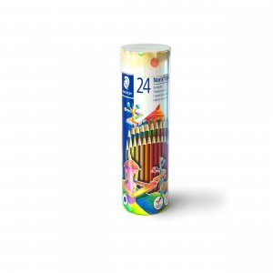 Crayons de couleur Noris en tube - 24 crayons Crayons de couleur Noris en tube - 24 crayons