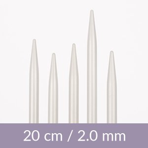 Aiguilles à tricoter - Aluminium - 20cm - Différentes tailles Aiguilles à tricoter - Aluminium - 20cm - Différentes tailles