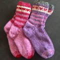 Image client Sox 50g - Violet/rose (07)