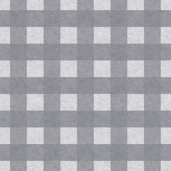 Toile cire PVC Carr grand - Gris