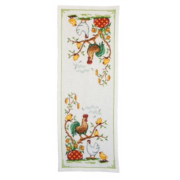 Kit de broderie Coureurs - La famille de Pques
