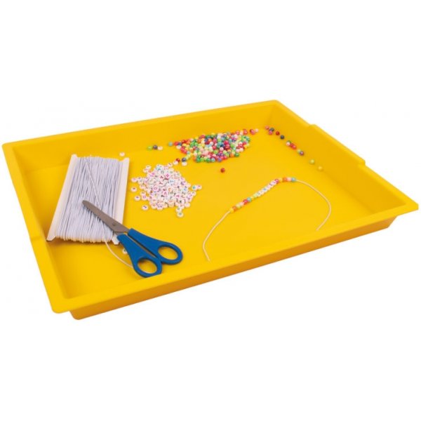 Plateaux en plastique 40,5 x 30,5 x 4 cm, 4 pcs.