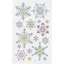 Autocollants diamant - flocons de neige