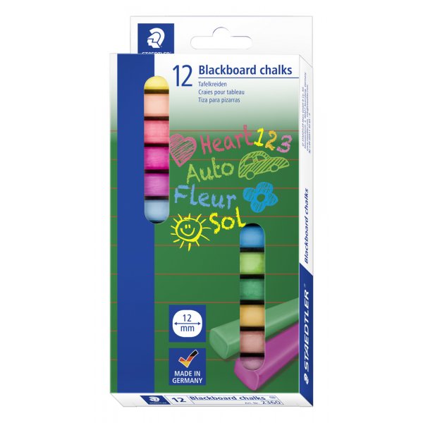 Crayons de couleur - 12 crayons