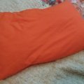 Image client Tissu en coton / Tissu pour draps / Tissu tout usage - Code couleur: 002 - orange - 150cm