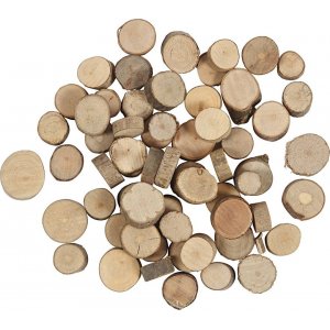 Planches de bois Ø10-15 mm - 25 g Planches de bois Ø10-15 mm - 25 g