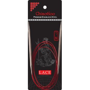 Aiguille circulaire Dentelle Rouge 150 cm Aiguille circulaire Dentelle Rouge 150 cm