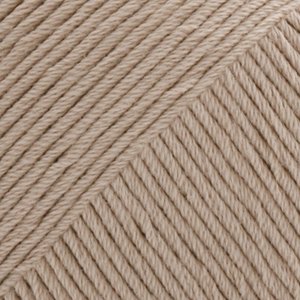 Fil DROPS Safran Uni Color - 50g - Beige (21) Fil DROPS Safran Uni Color - 50g - Beige (21)