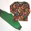 Image client Tissu jersey uni - 24 - vert - 150 cm
