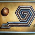 Image client Peinture acrylique Sennelier Abstract 120ml - Terre d'Ombre Brute (205)