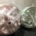 Image client Boule en plastique 120 mm - transparente séparable (PS)