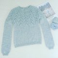 Image client Fil DROPS Kid-Silk Uni Color - 25g - Vert gris clair (06)