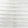 Lampe en papier - Blanc - Ronde - Ø20 cm