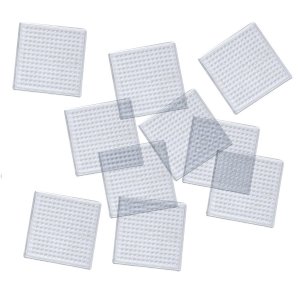Assiettes paquet de 10 petits carrés Assiettes paquet de 10 petits carrés